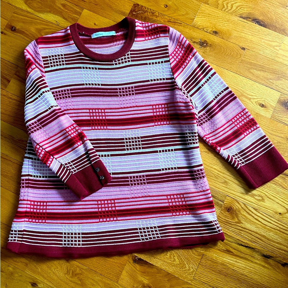 🌸 SKOVHUUS Danish Multi Coloured Sweater